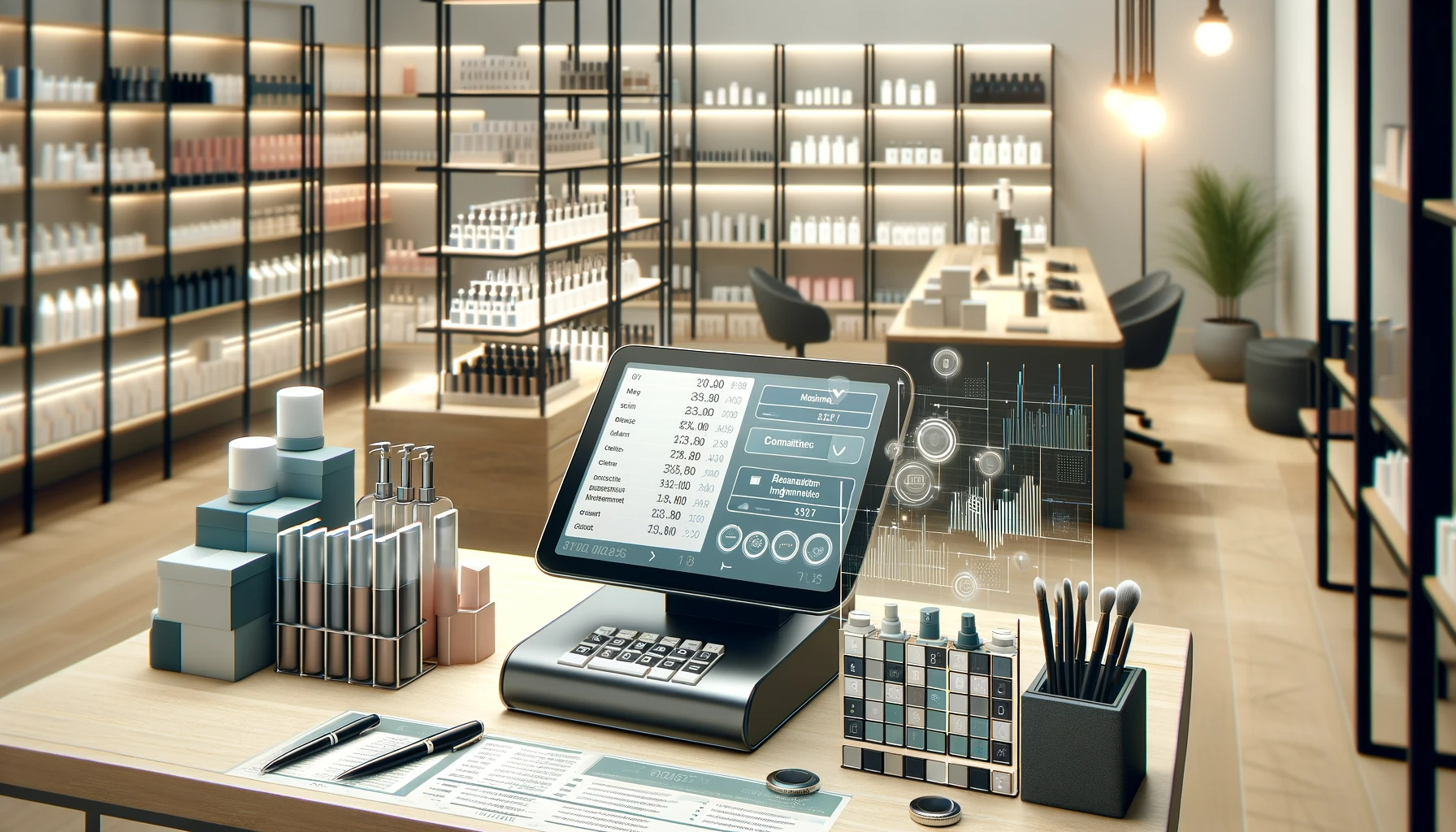  Improving the efficiency of store operations at beauty salons